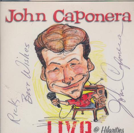 John Caponera: Live At Hilarities Signed