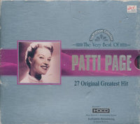Patti Page: The Very Best Of: 27 Original Greatest Hit w/ Booklet & Case Slip