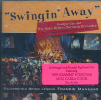 George Gee And His Make-Believe Ballroom Orchestra: Swingin' Away w/ Hype Sticker