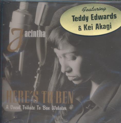 Jacintha: Here's To Ben: A Vocal Tribute To Ben Webster w/ Cracked Case