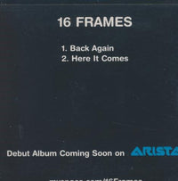 16 Frames: Debut Album Promo Signed