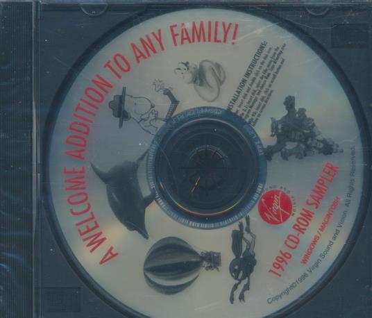Virgin 1996 CD-ROM Sampler