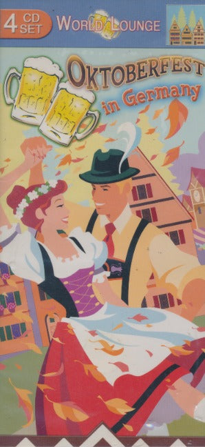 World Lounge: Oktoberfest In Germany 4-Disc Set w/ Damaged Case