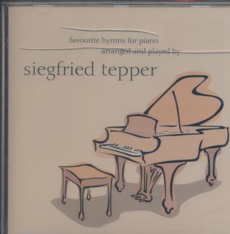Siegfried Tepper: Favourite Hymns For Piano w/ Cracked Case