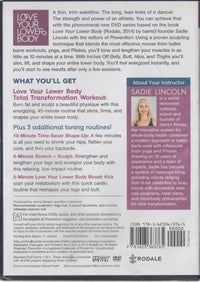 Love Your Lower Body: Inches Off Belly, Hips, And Thighs 2-Disc Set