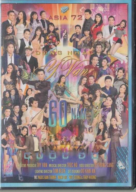 Asia 72: Dong Nhac Y Van: 60 Nam Cuoc Doi 2-Disc Set