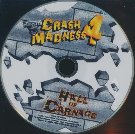 Monster Jam: Crash Madness: Hall Of Carnage 4 w/ No Artwork