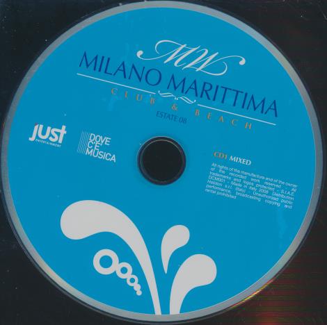 Milano Marittima Estate 08: Club & Beach 2-Disc Set w/ No Artwork