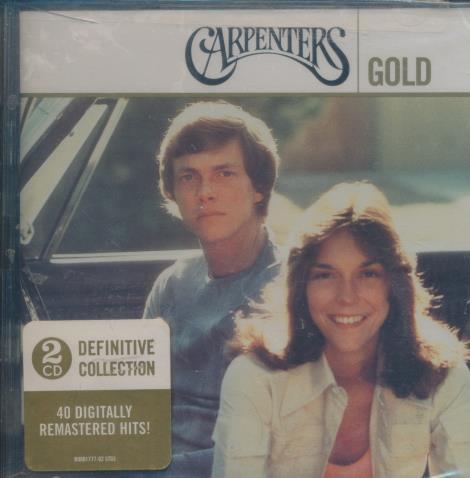 Carpenters: Gold: Definitive Collection 2-Disc Set w/ Hype Sticker & Cracked Case