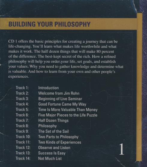 Jim Rohn: Challenge To Succeed: Building Your Philosophy Vol. 1