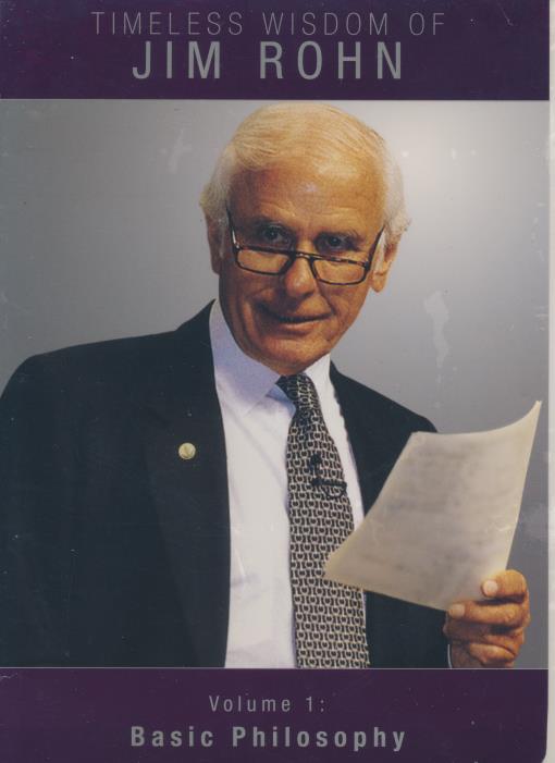 Jim Rohn: Timeless Wisdom Of Jim Rohn: Basic Philosophy Volume 1 Incomplete 3-Disc Set