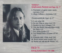 Iver Kleive: Max Reger: Inferno