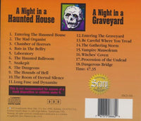 Haunted Sounds: A Night In A Haunted House / A Night In A Graveyard w/ Back Artwork