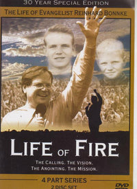 Life Of Fire: The Life Of Evangelist Reinhard Bonnke 30 Year Special 2-Disc Set