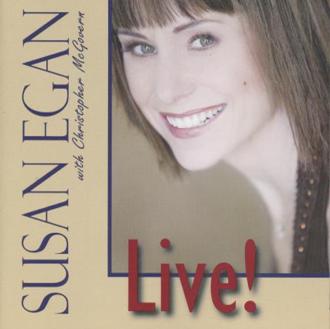 Susan Egan With Christopher McGovern: Live! Signed 2-Disc Set