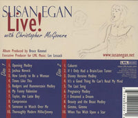 Susan Egan With Christopher McGovern: Live! Signed 2-Disc Set
