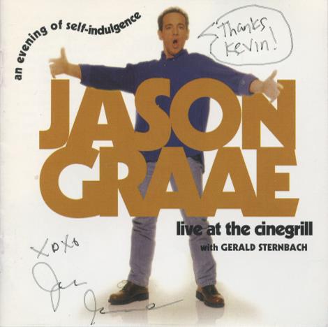 Jason Graae: Live At The Cinegrill Special Edition Signed