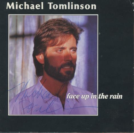 Michael Tomlinson: Face Up In The Rain Signed