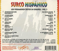 Sound Choice CDG Plus Karaoke: Surco Hispanico: Los Verdaderos Exitos En Espanol Vol. 3