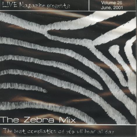 Live Magazine: The Zebra Mix Vol. 26 w/ Water Damaged Artwork