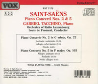 Saint-Saens: Piano Concerti Nos. 2 & 5