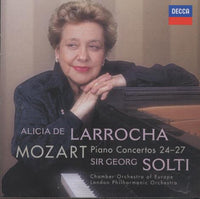 Alicia De Larrocha: Mozart: Piano Concertos 24-27 2-Disc Set