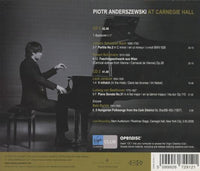 Piotr Anderszewski: At Carnegie Hall 2-Disc Set