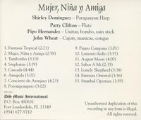 Shirley Dominguez: Mujer, Nina Y Amiga Signed