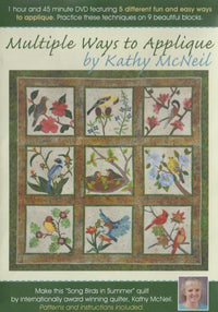 Multiple Ways To Applique By Kathy McNeil