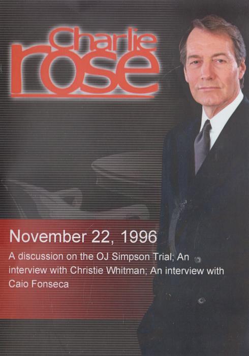 Charlie Rose: November 22, 1996