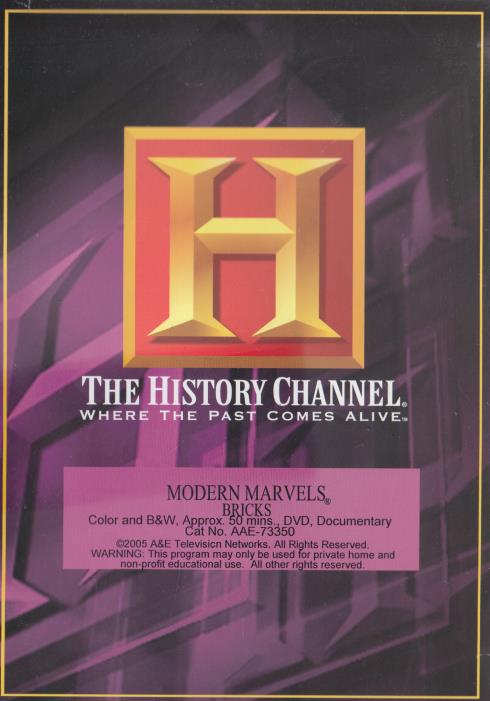 Modern Marvels: Bricks