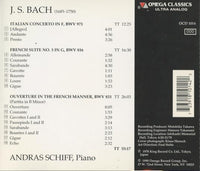 Andras Schiff: Johann Sebastian Bach