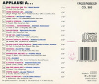 Applausi A... w/ Back Artwork