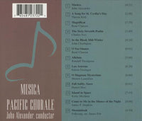 Pacific Chorale: Musica