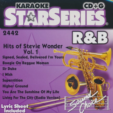 Sound Choice Karaoke StarSeries: Hits Of Stevie Wonder Vol. 1
