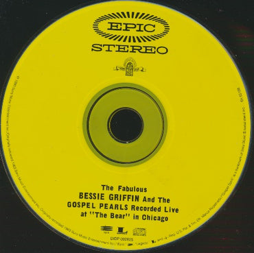 Bessie Griffin & The Gospel Pearls: Live At "The Bear" In Chicago w/ Back Artwork