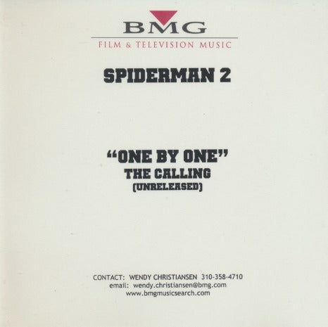 The Calling: One By One 1-Track Promo