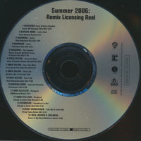 Summer 2006: Remix Licensing Reel 15-Track Promo w/ Back Artwork