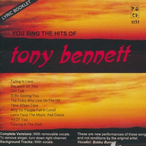 Pocket Songs: You Sing The Hits Of Tony Bennett
