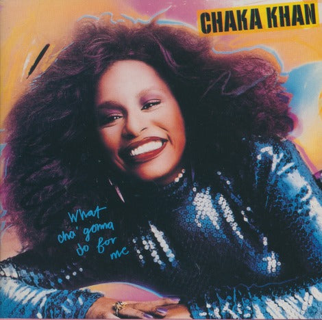 Chaka Khan: What Cha' Gonna Do For Me Japan w/ Lyric Sheet