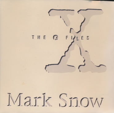 Mark Snow: The Truth & The Light: Music From The X-Files Mastered Promo w/ Front Artwork