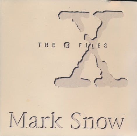 Mark Snow: The Truth & The Light: Music From The X-Files Mastered Promo w/ Front Artwork