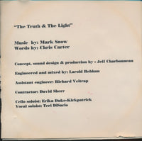 Mark Snow: The Truth & The Light: Music From The X-Files Mastered Promo w/ Front Artwork