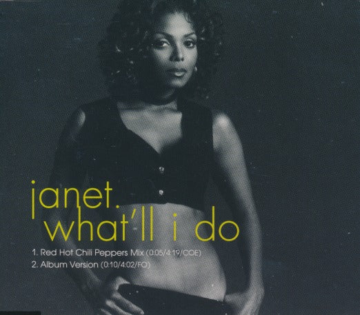 Janet Jackson: What'll I Do Japan 2-Track Promo Maxi-Single