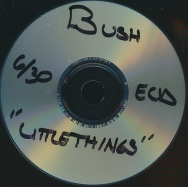 Bush: Little Things 3-Track EUD Promo w/ No Artwork