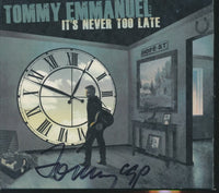 Tommy Emmanuel: It's Never Too Late Signed