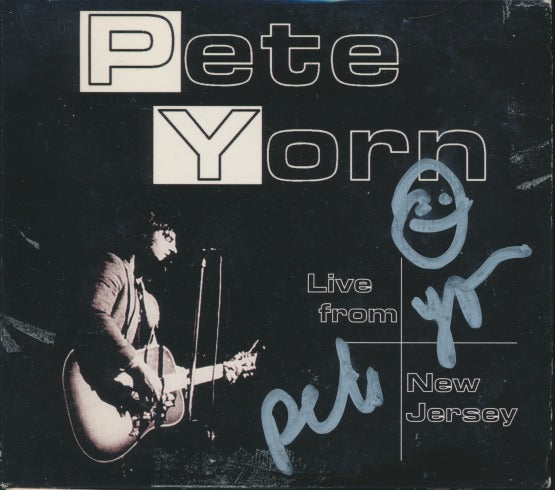 Pete Yorn: Live From New Jersey Signed 2-Disc Set
