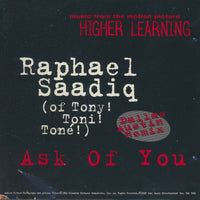 Raphael Saadiq: Ask Of You: Dallas Austin Remix 3-Track Promo