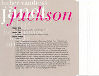 Luther Vandross & Janet Jackson: The Best Things In Life Are Free 3-Track Maxi-Single w/ Hype Sticker