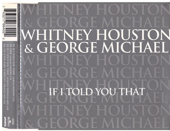 Whitney Houston & George Michael: If I Told You That 4-Track Maxi-Single
